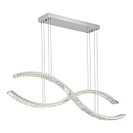 SL6206.103.50 Светильник подвесной ST-Luce Хром/Прозрачный LED 1*50W 3000K АЦЕНО 500_191_2946849